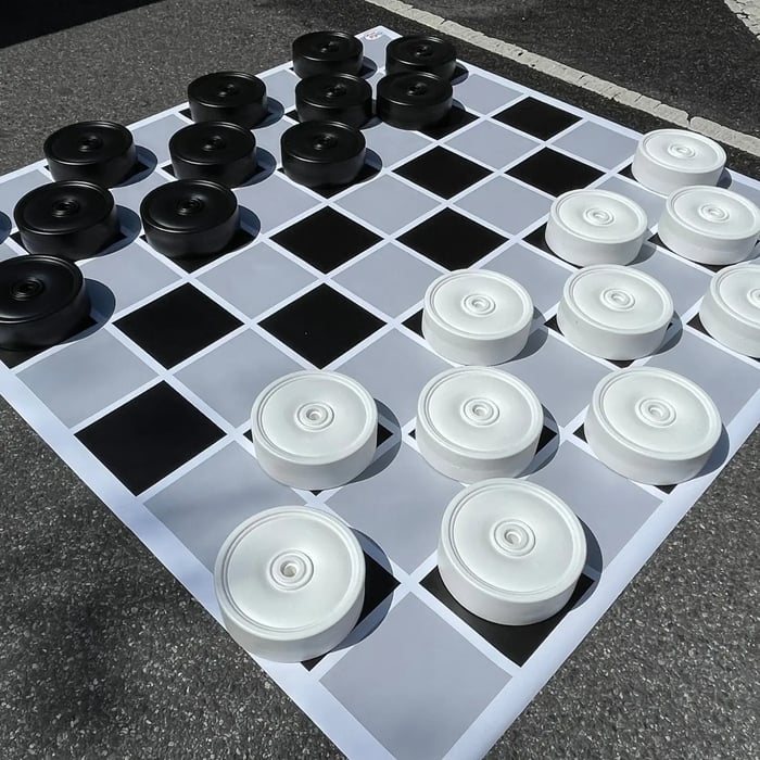 Giant Checkers Set image